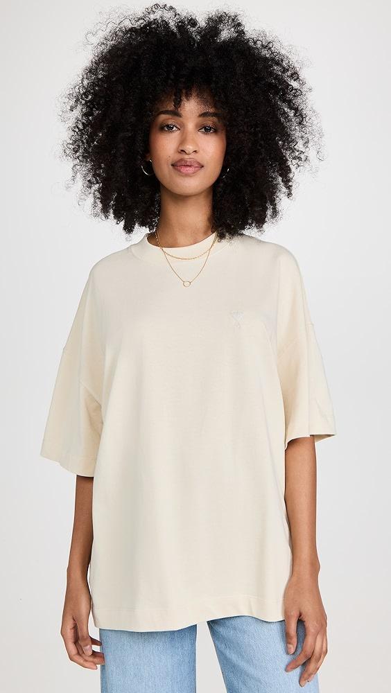 AMI Tonal Small ADC T-Shirt | Shopbop Product Image