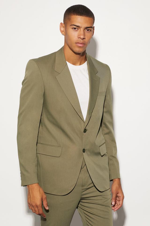 Oversized Boxy Single Breasted Suit Jacket | boohooMAN USA Product Image