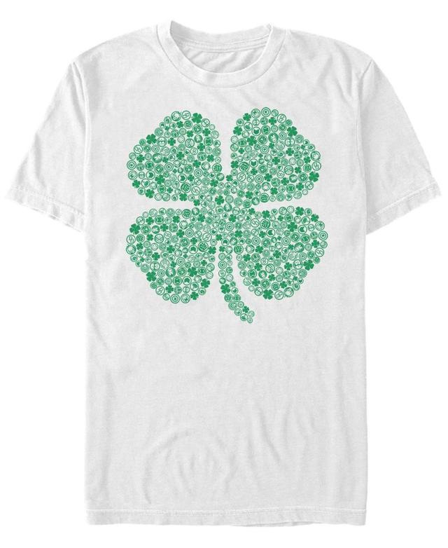 Mens Marvel Hero Symbol St. Pattys Build Up Tee Product Image