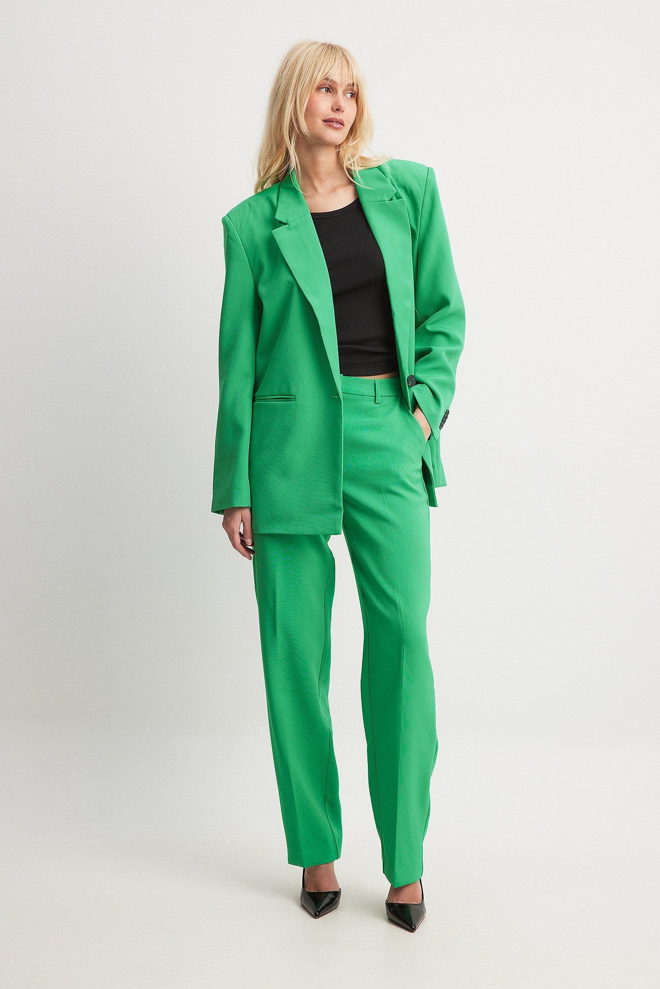 Recycled Straight Leg Suit Pants product image