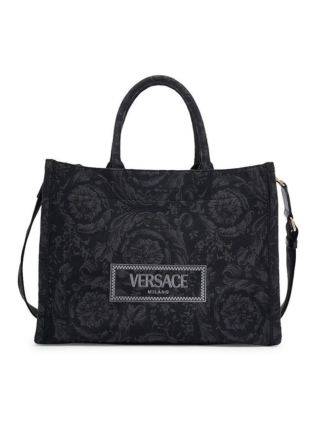 Mens Barocco Jacquard Tote Bag Product Image