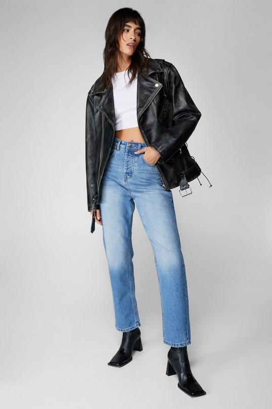 The Denim Straight Leg Jeans Product Image