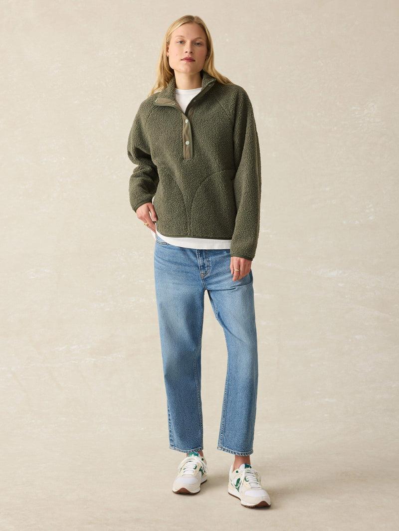 Fireside Fleece Popover - Beetle Product Image