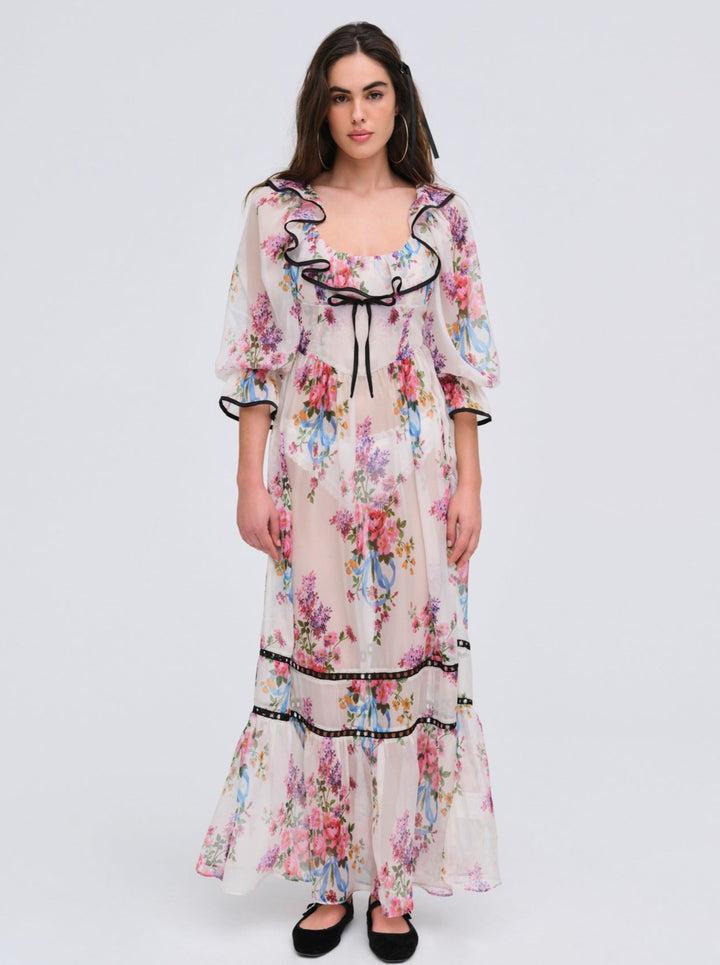 Severine Maxi Dress — Multi Product Image