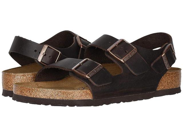 Birkenstock USA Birkenstock Milano Sandal Habana Oiled Leather Product Image