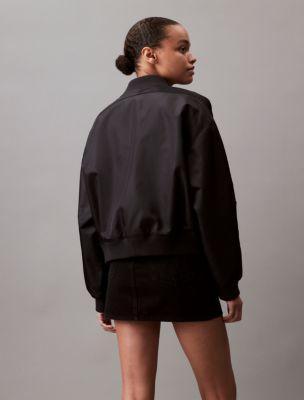 Nylon Bomber Jacket Product Image