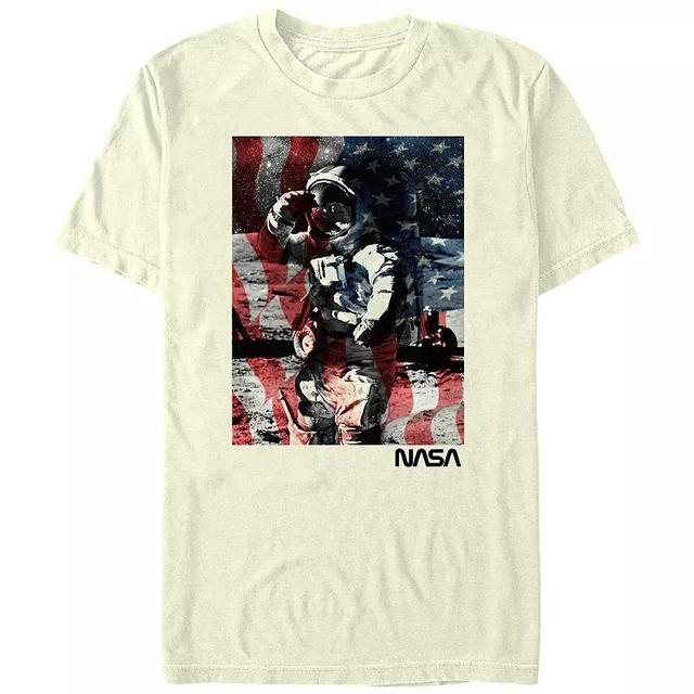 Mens Nasa Astronaut Salut Graphic Tee Product Image