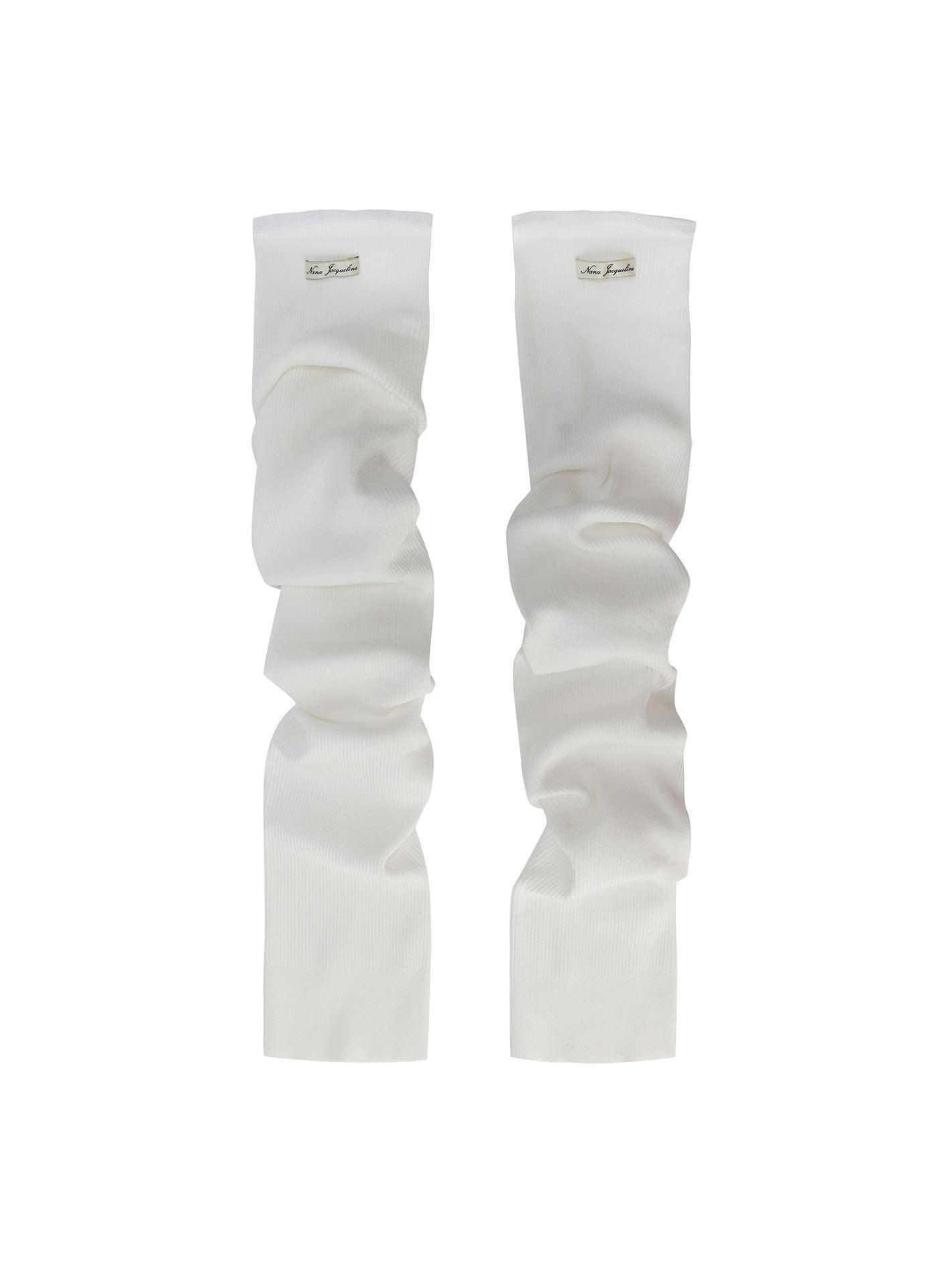 Kendall Leg Warmers (White) Product Image