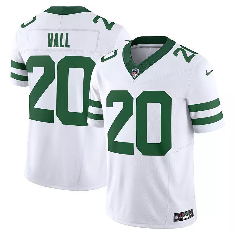 Nike Mens Breece Hall Legacy New York Jets Vapor F.u.s.e. Limited Jersey - White Product Image