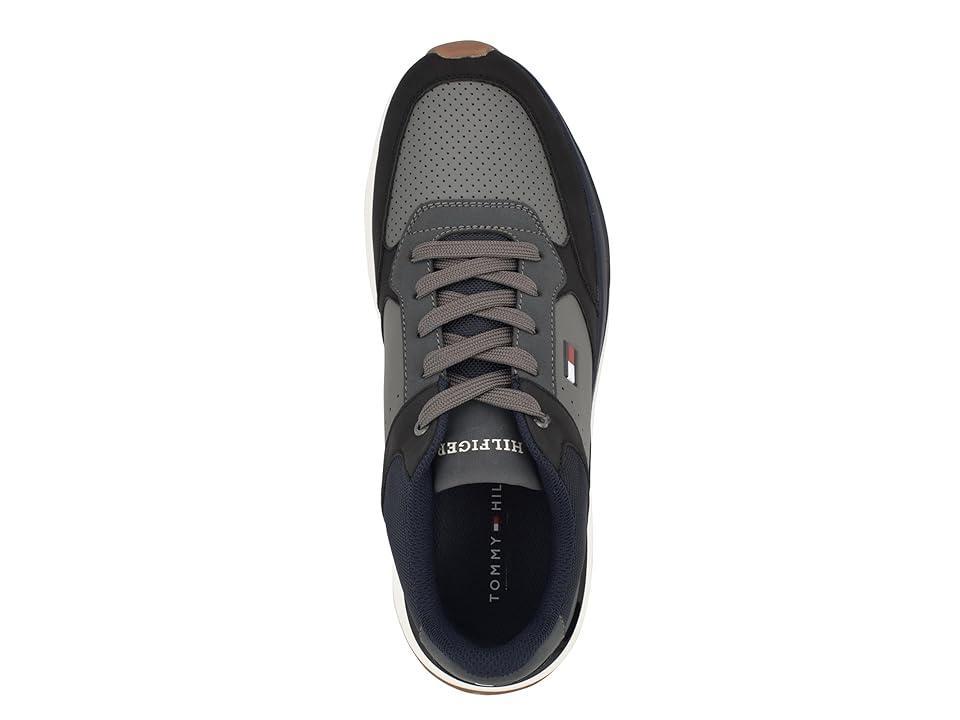 Tommy Hilfiger World Grey Multi) Men's Shoes Product Image