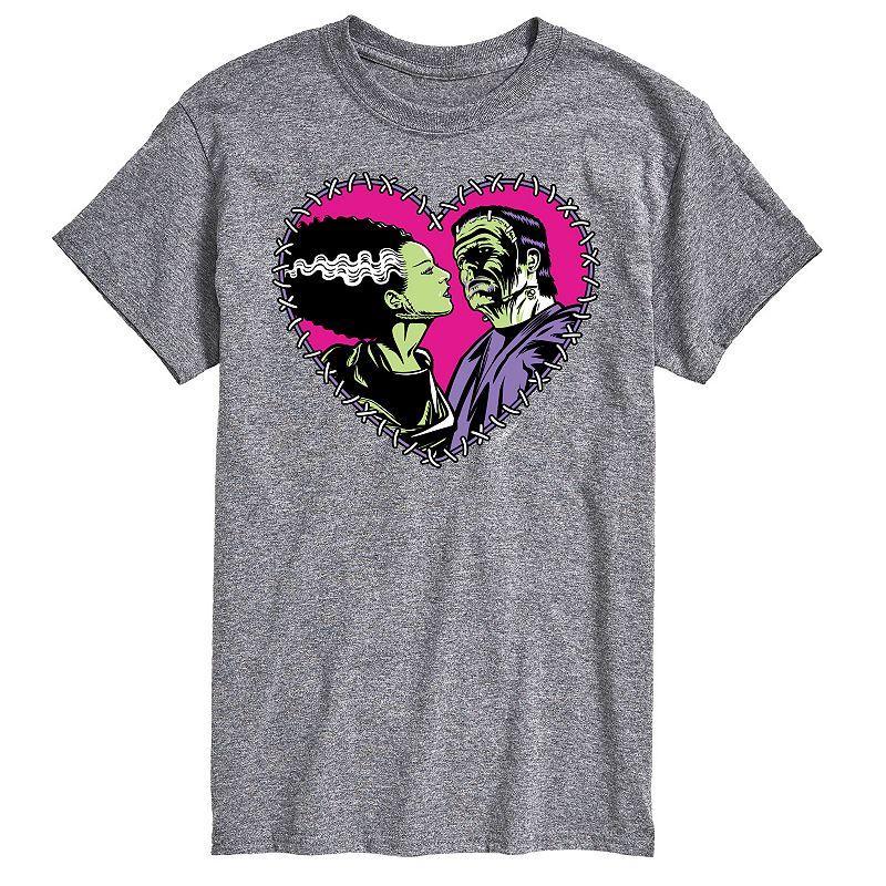 Big & Tall Universal Monsters Heart Graphic Tee, Mens Product Image