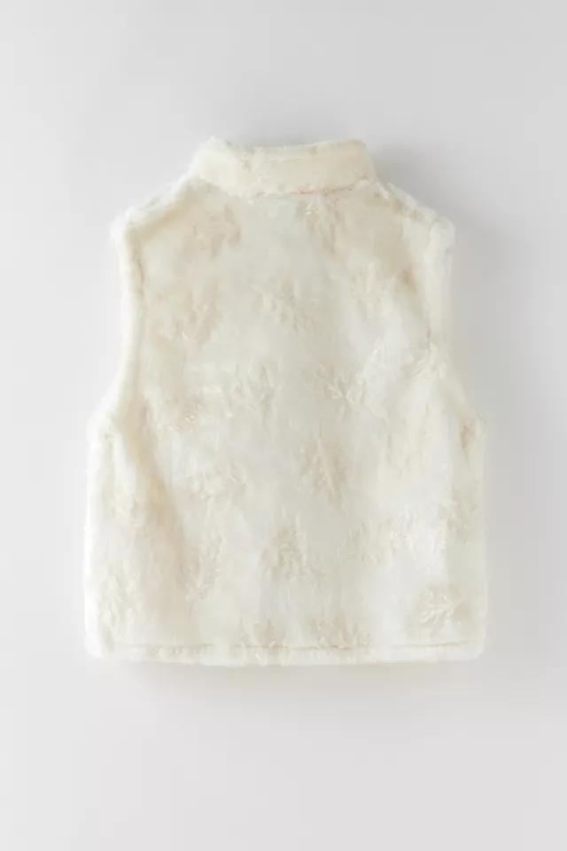 Vintage Faux Fur Vest Product Image