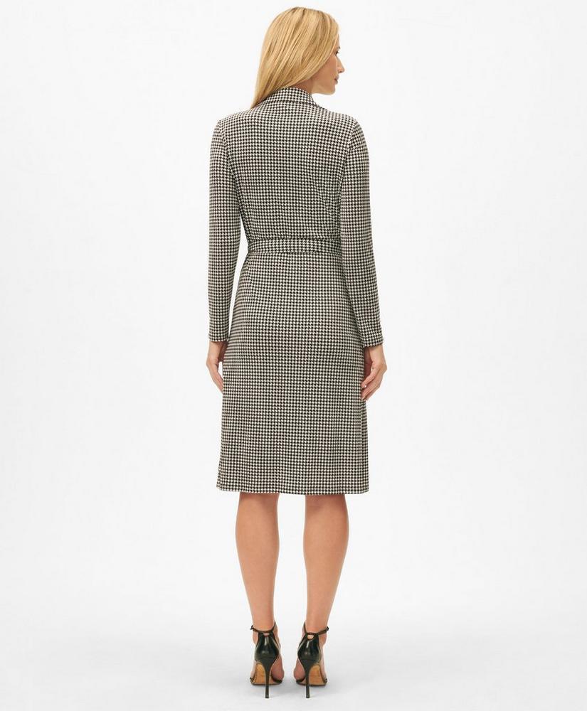 Patterned Jersey Wrap Dress Product Image