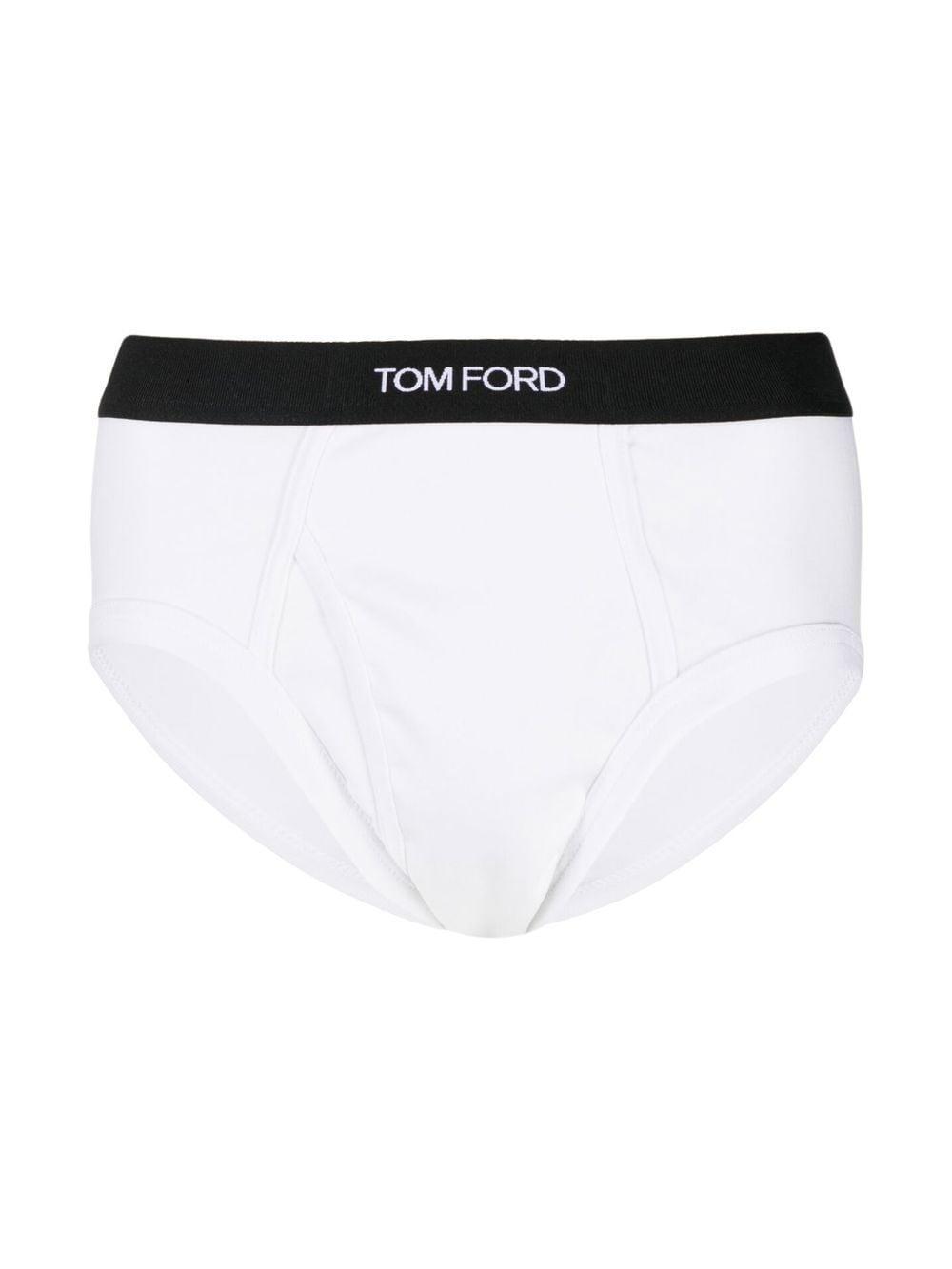 TOM FORD Pack Of Two Briefs In White Product Image