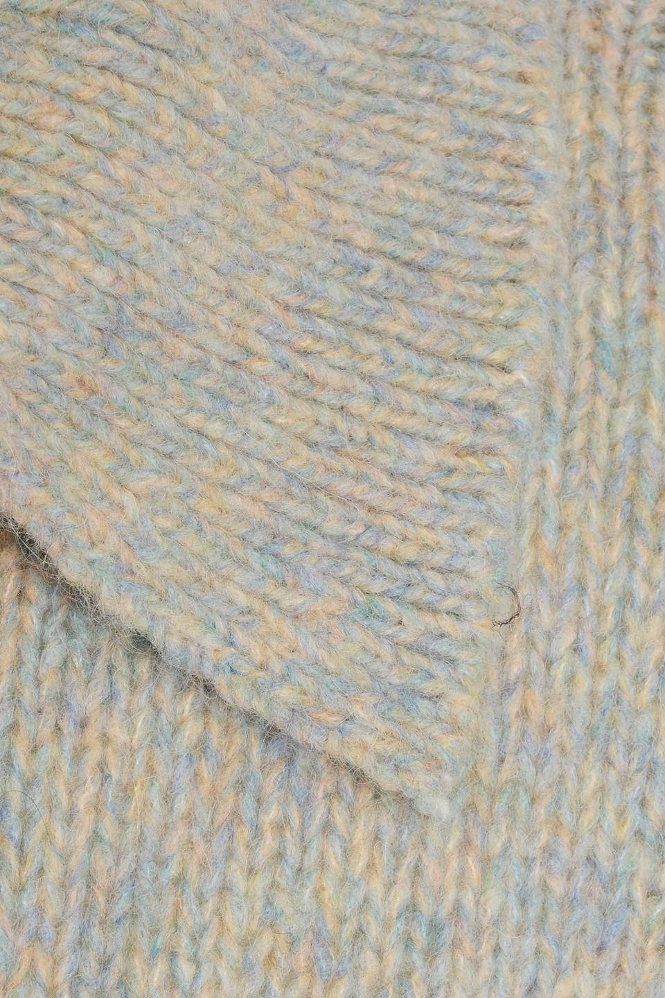 Knitted Polo Sweater In Light Blue product image