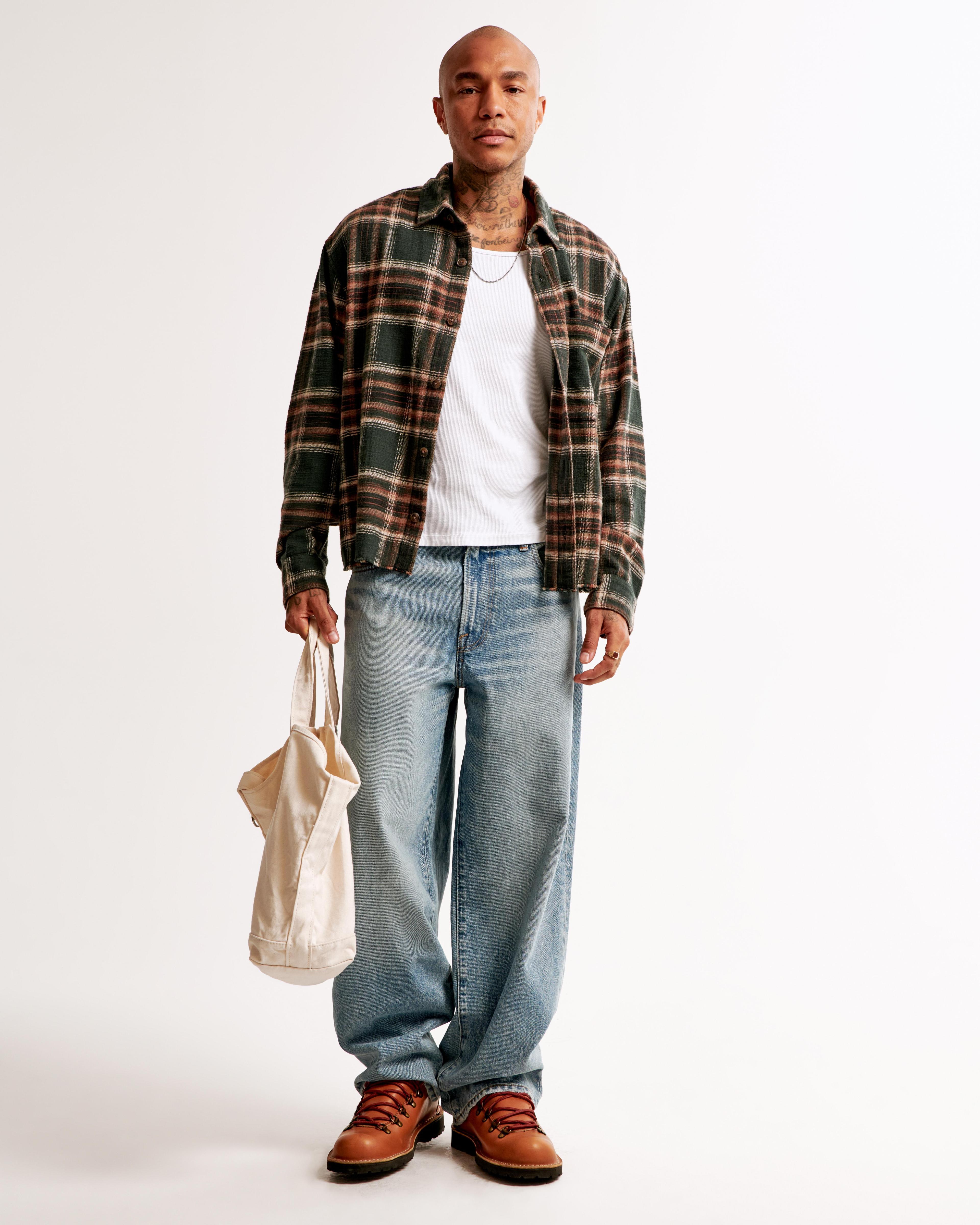 Cropped Flannel Product Image