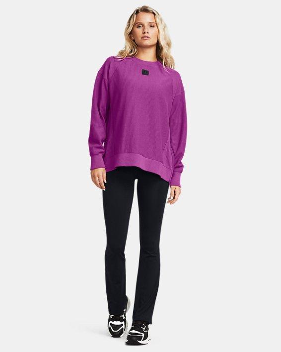 Women's UA Ottoman Fleece Crew Product Image