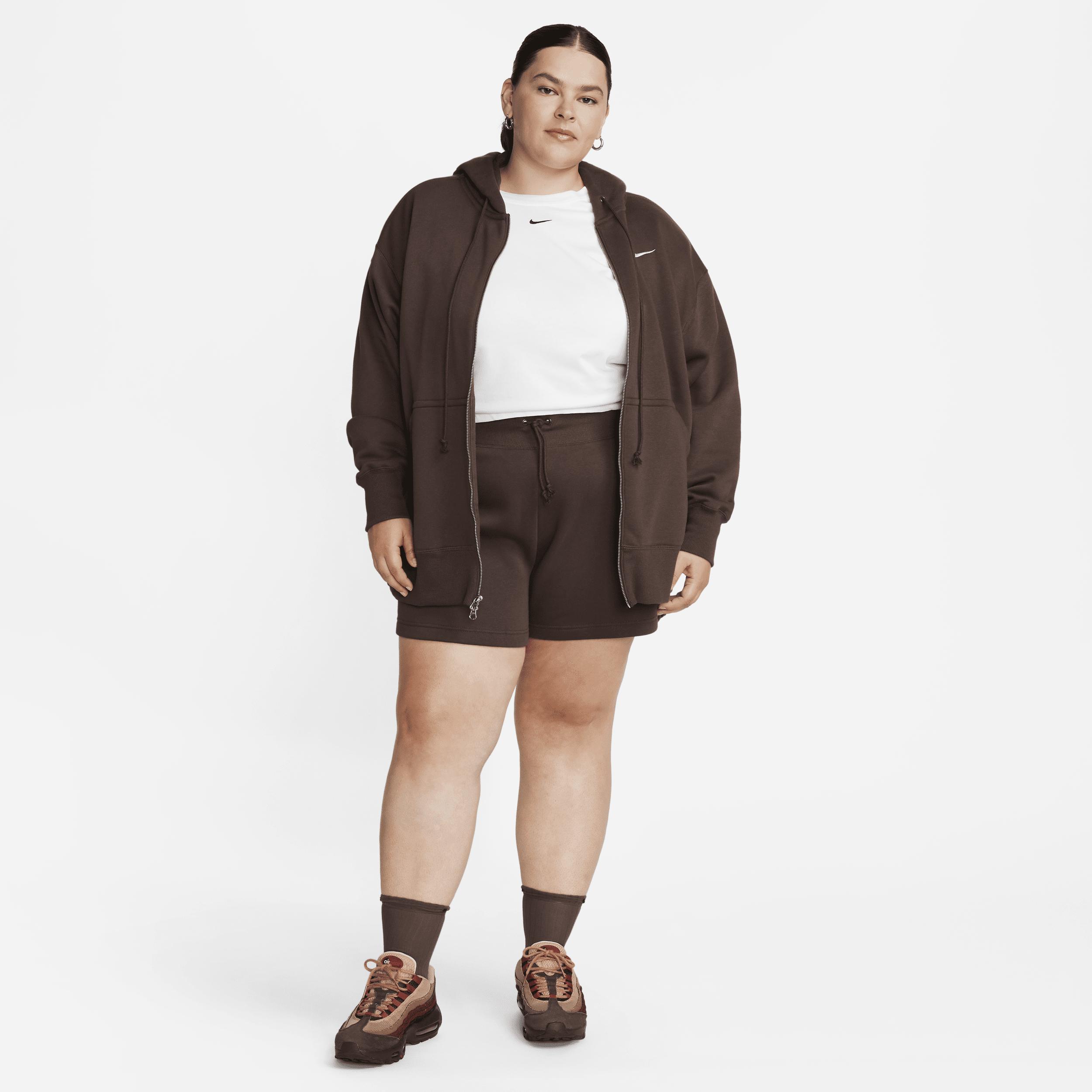 Women's Nike Sportswear Phoenix Fleece High-Waisted Loose Shorts (Plus Size) Product Image