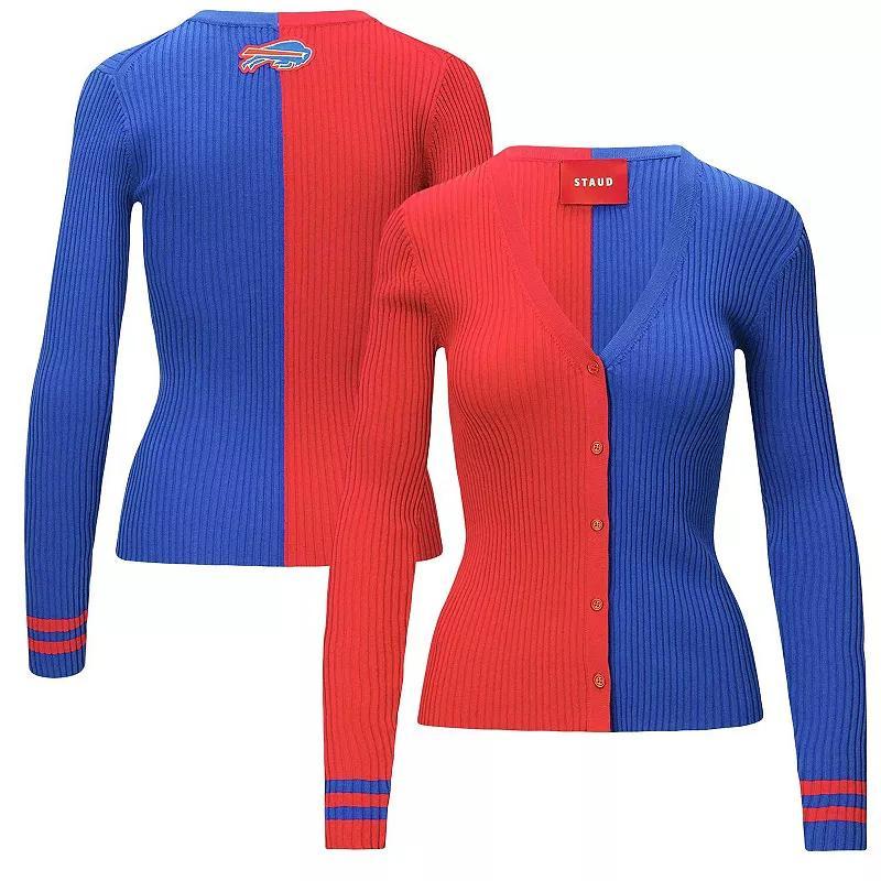 Womens STAUD /Royal Buffalo Bills Cargo Sweater Product Image