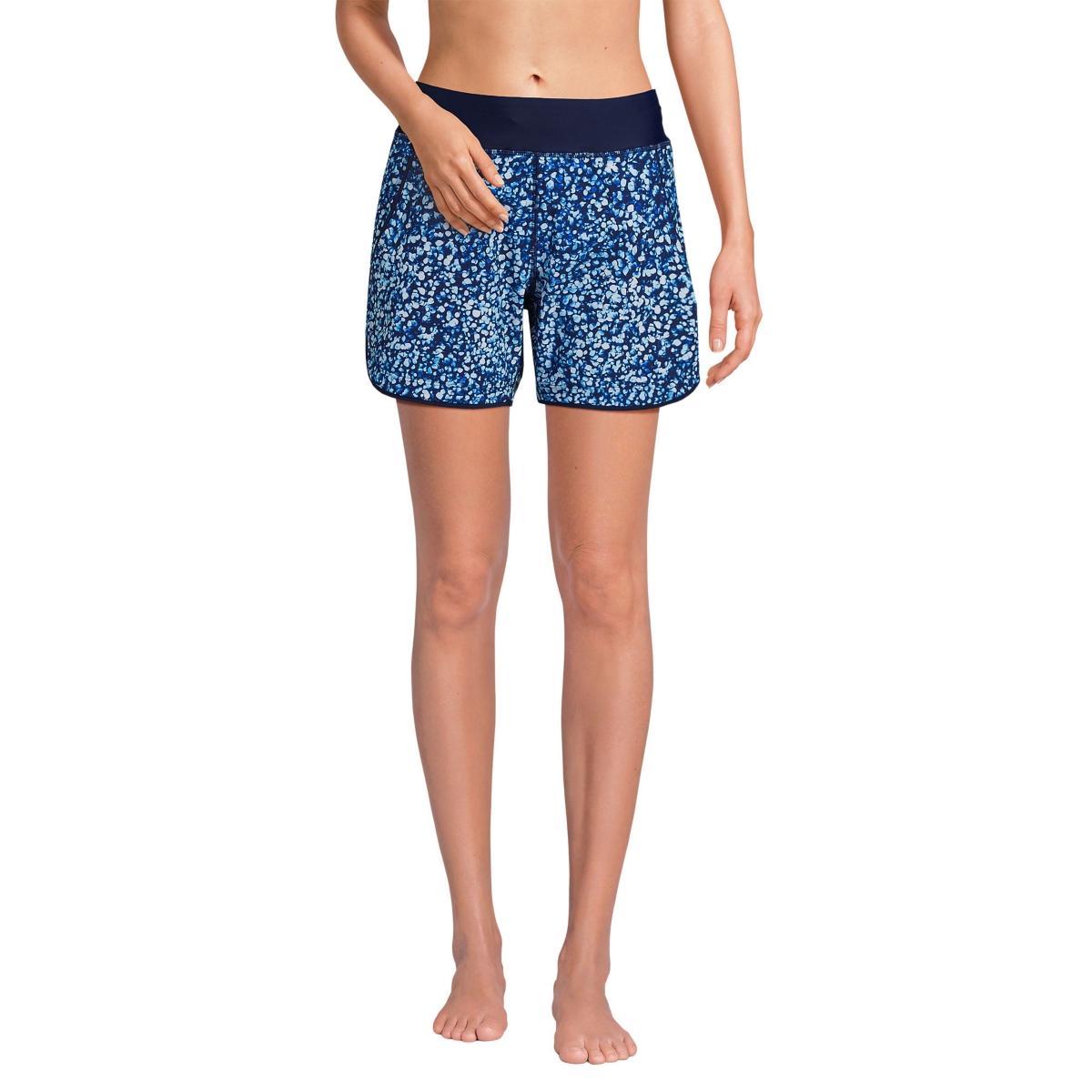 Womens Lands End 5 Quick Dry Swim Shorts With Panty Product Image