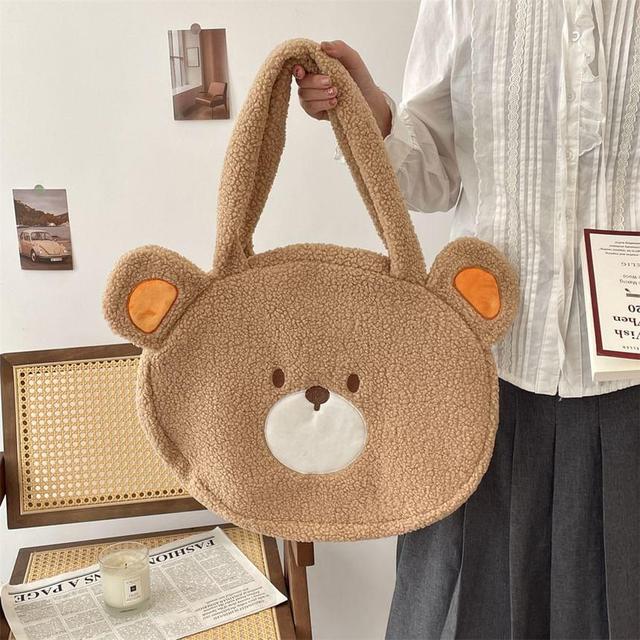 Bear Fleece Tote Bag Product Image