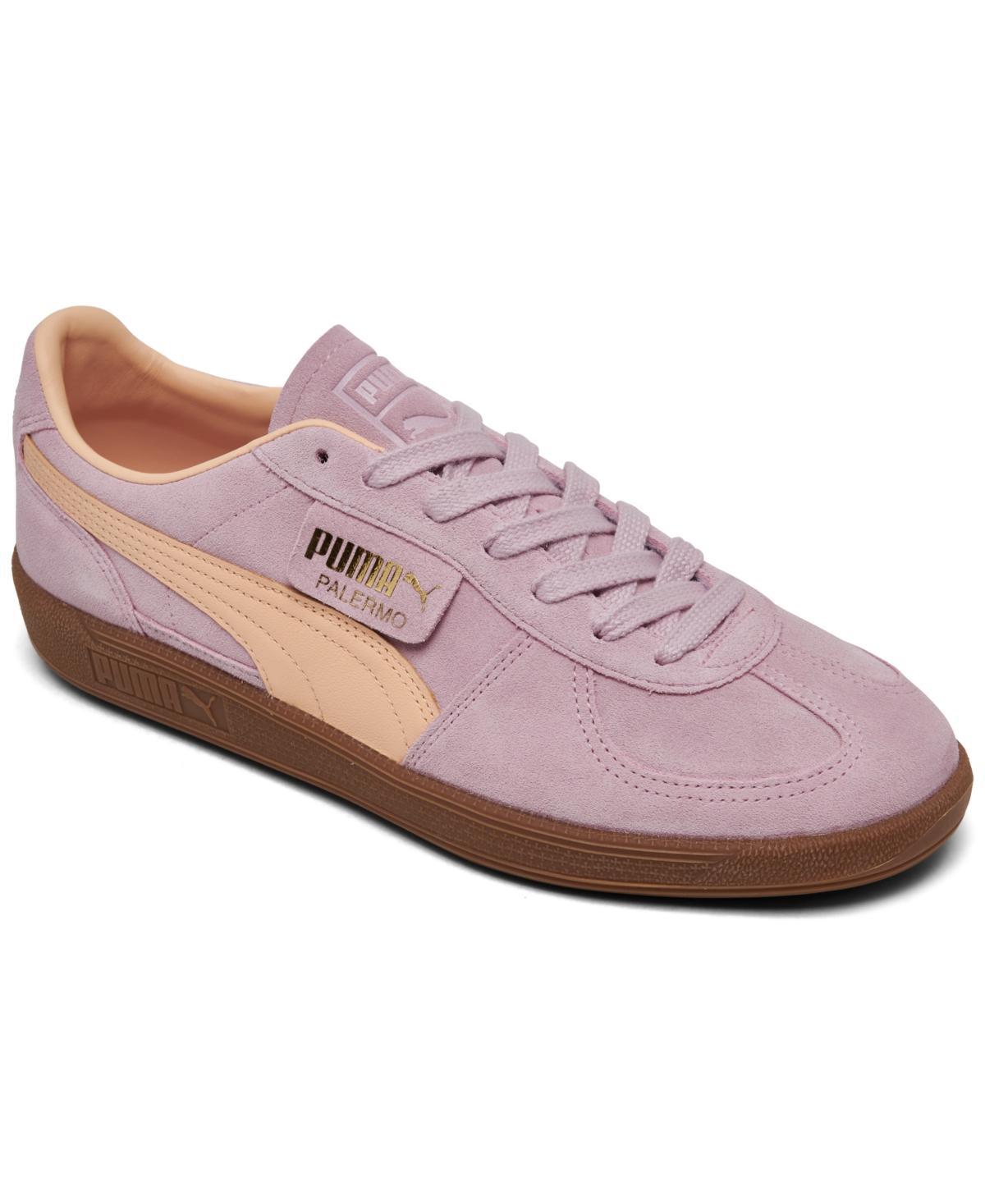 Mens PUMA Palermo Athletic Shoe Mist / Peach Fizz Product Image