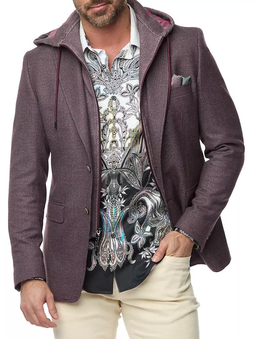 Jetset Hooded Single-Breasted Blazer Product Image