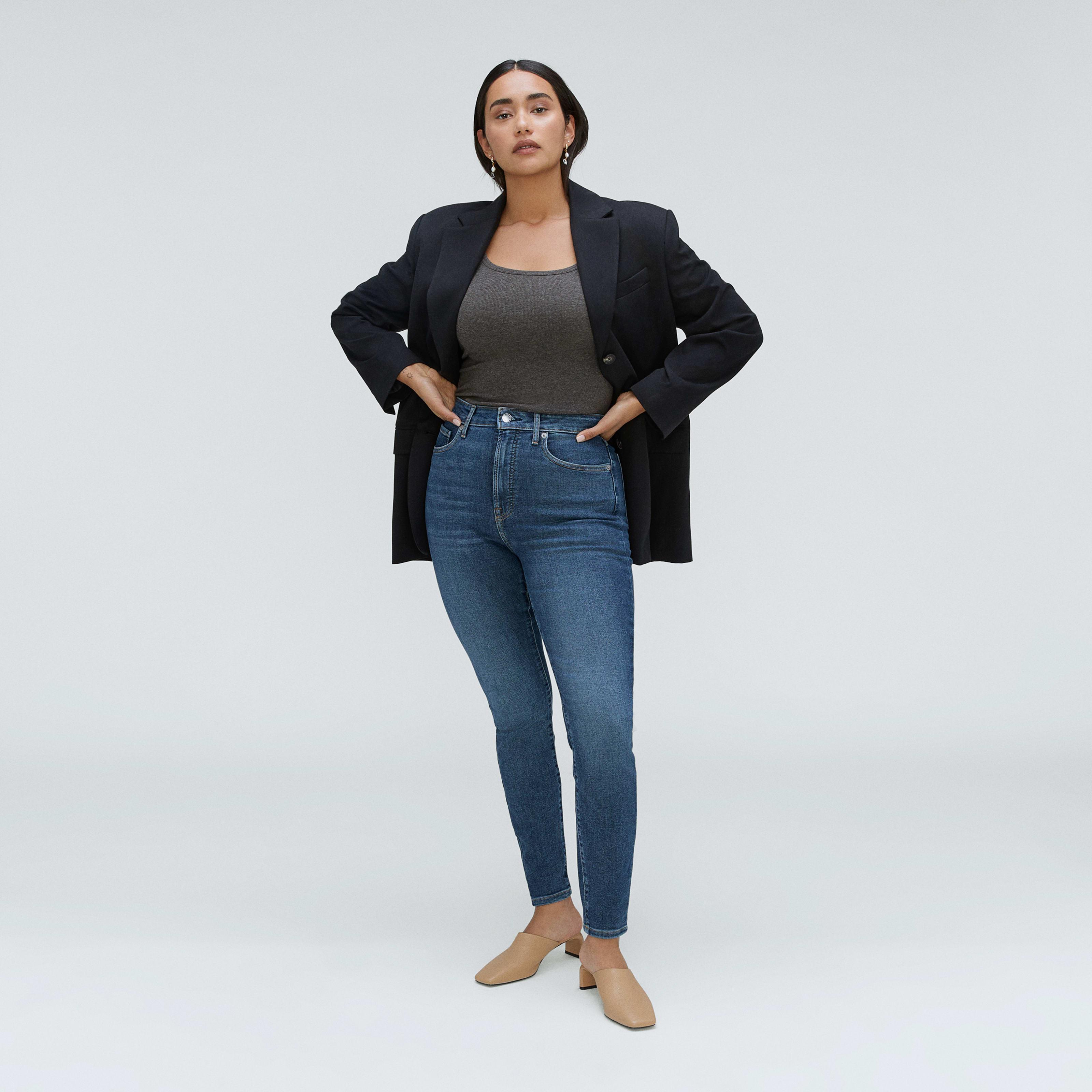 Womens Curvy Way-High Skinny Jean by Everlane product image