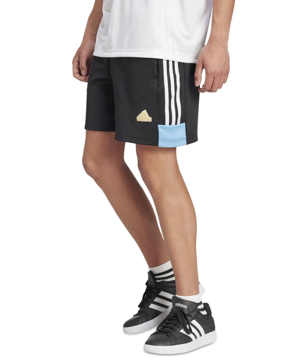 adidas Mens Tiro 7 Shorts - Black/ Wht Product Image