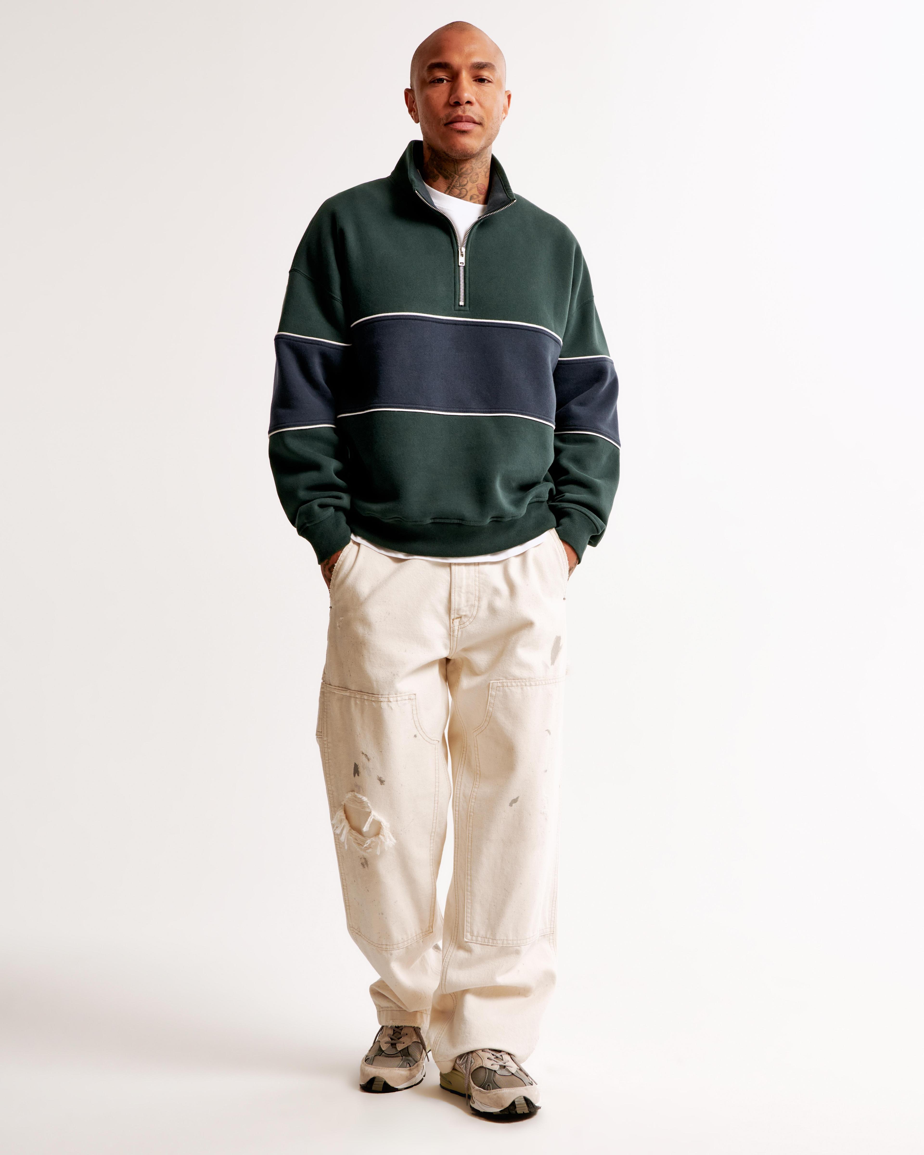 Essential Half-Zip Sweatshirt Product Image