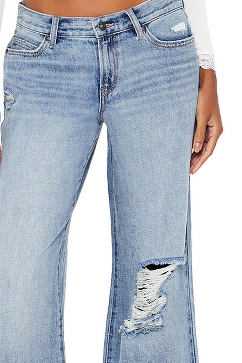 Distressed Low-Rise Baggy Jeans | Forever 21 Product Image