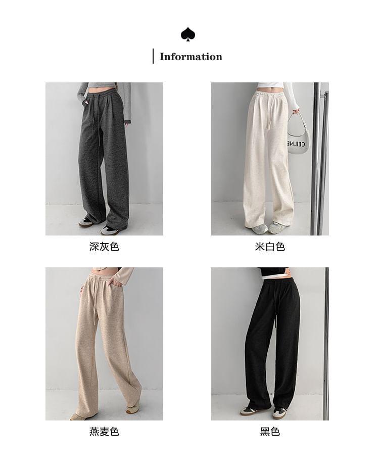 Soft Straight-Cut Loose Harem Pants Product Image