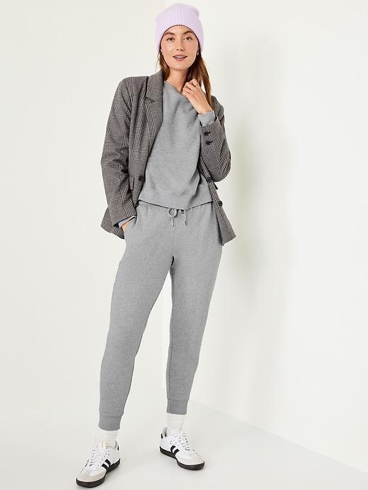 Mid-Rise Vintage Fleece Joggers Product Image