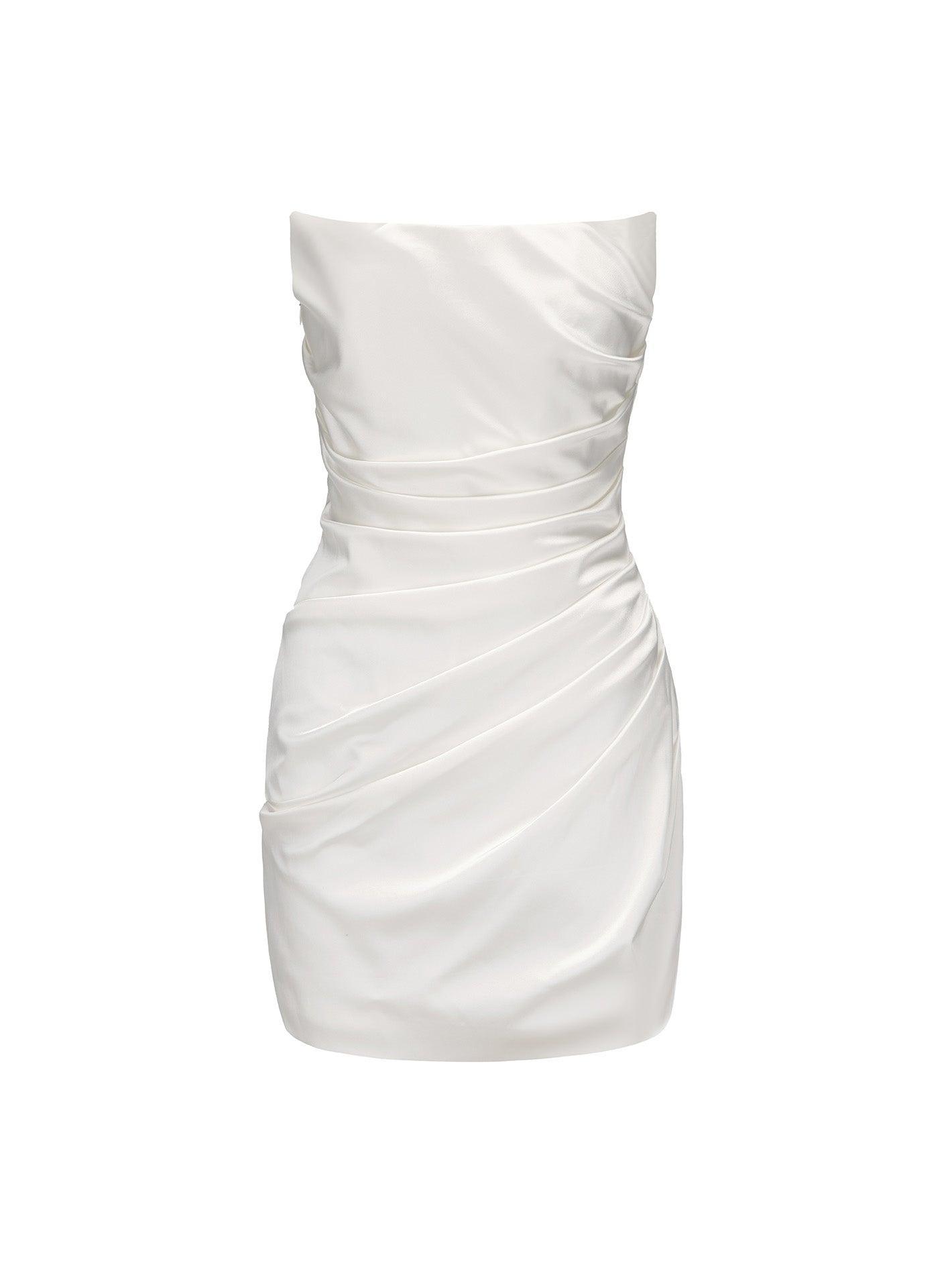 Jolene Dress (White) Product Image