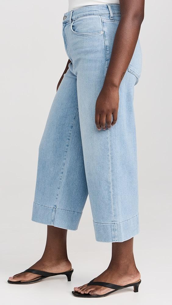 LE JEAN Rosie Crop Wide Leg Jeans | Shopbop Product Image