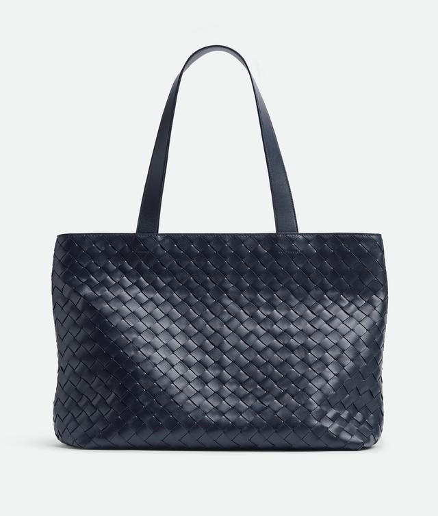 Men's Small Intrecciato Zipped Tote in Space Product Image