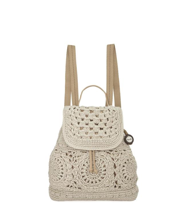 Womens Sayulita Crochet Backpack Product Image