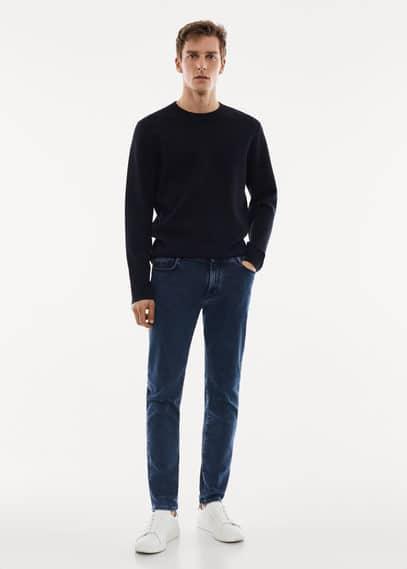 Mango Mens Thermolite Slim-Fit Jeans Product Image