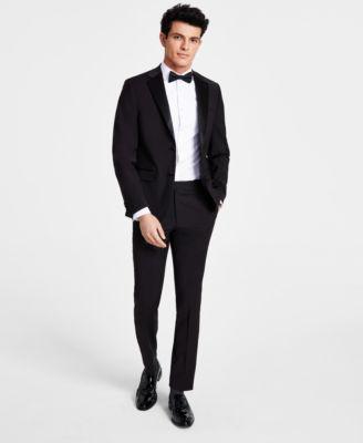 Calvin Klein Mens Skinny Fit Wool Tuxedo Product Image