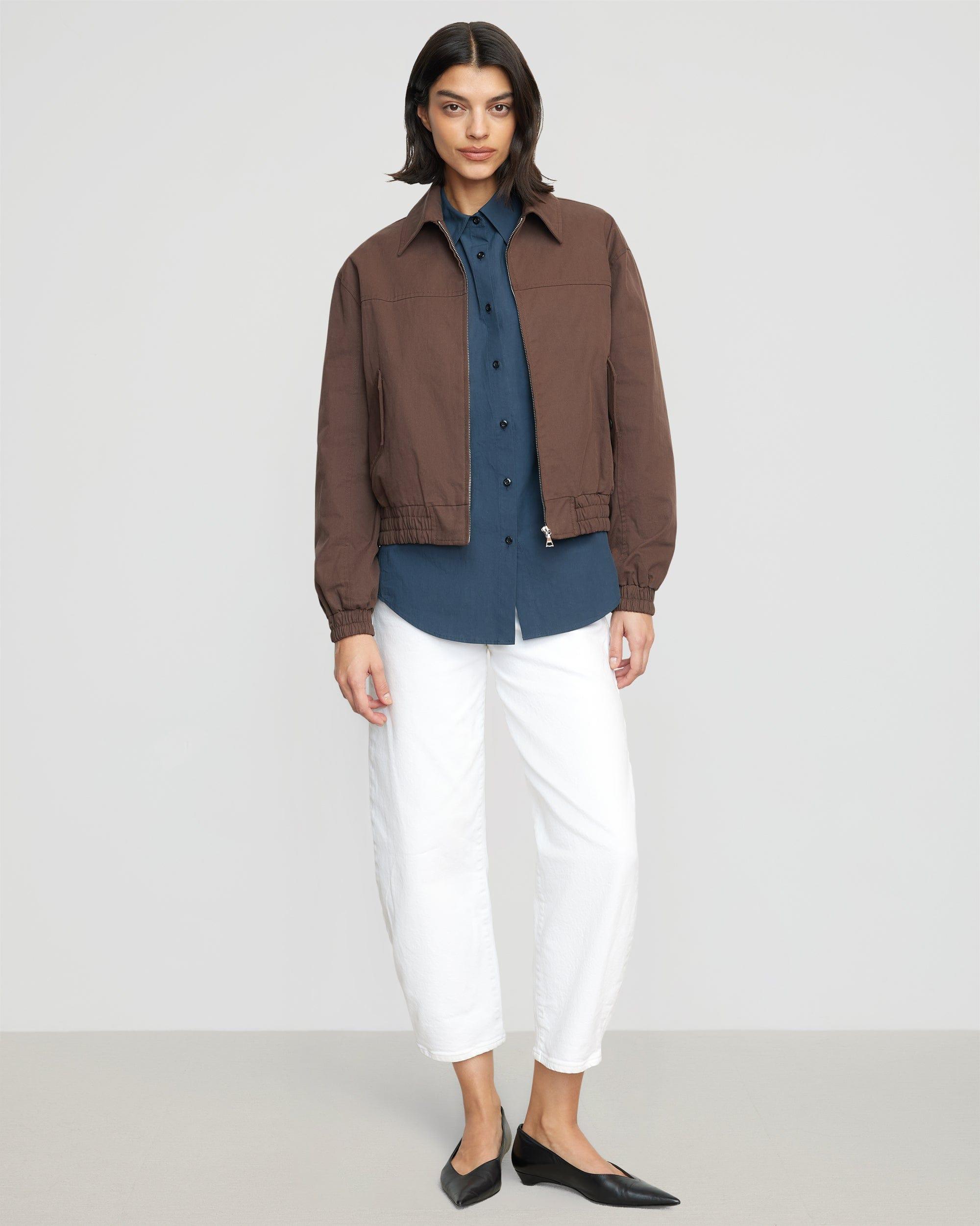 Lev Cotton Twill Bomber Jacket Product Image