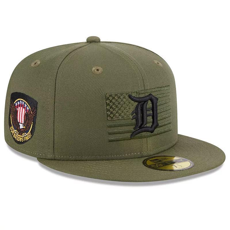 Mens New Era Detroit Tigers 2023 Armed Forces Day On-Field 59FIFTY Fitted Hat Product Image