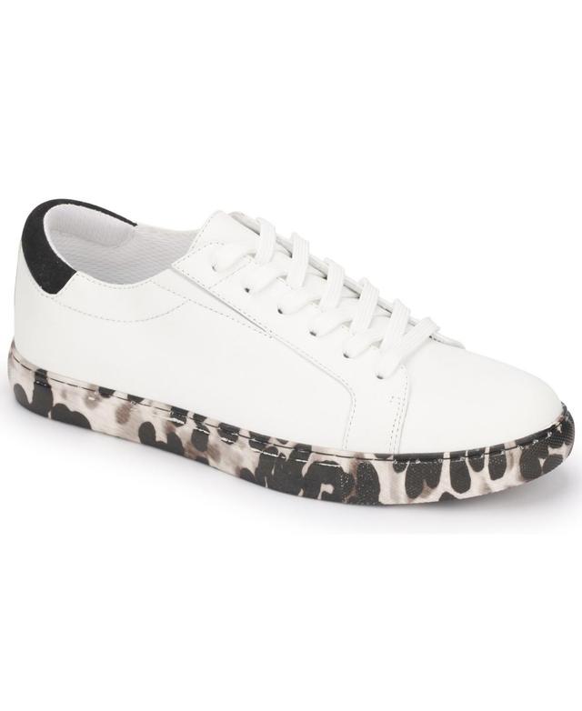 Kenneth Cole New York Womens Kam Eo Lace-Up Sneakers - White Product Image