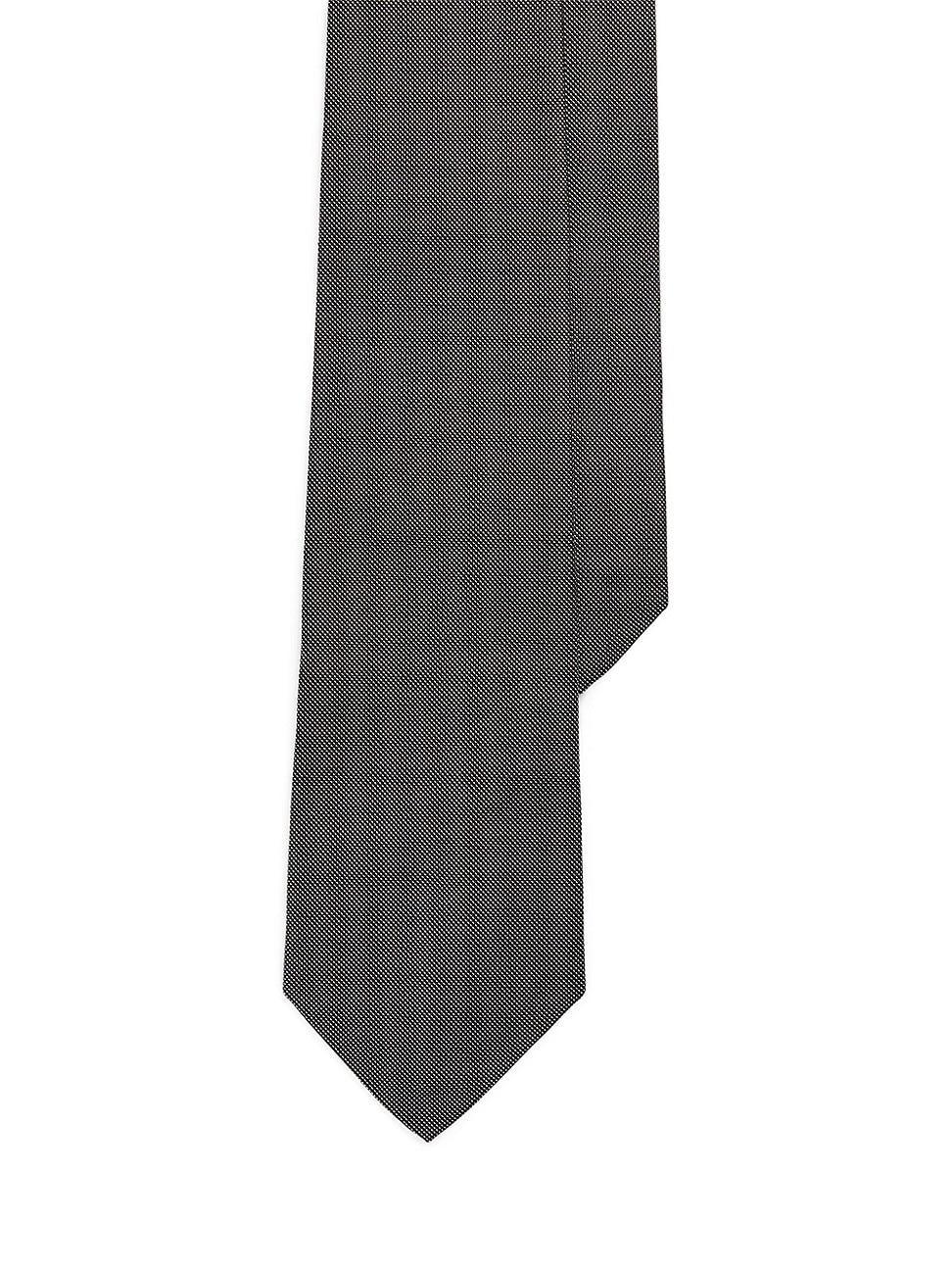 Mens Micro-Dot Silk Tie Product Image