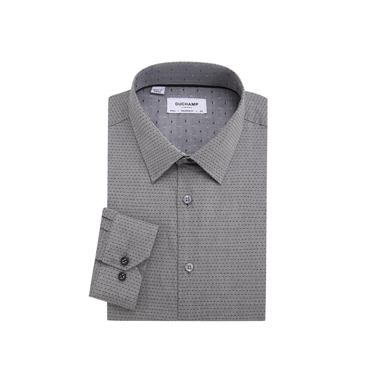 Duchamp London Mens Fancy Dot Dress Shirt Product Image