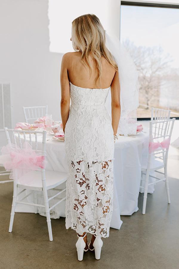 Better Than Classic Crochet Midi in White Product Image