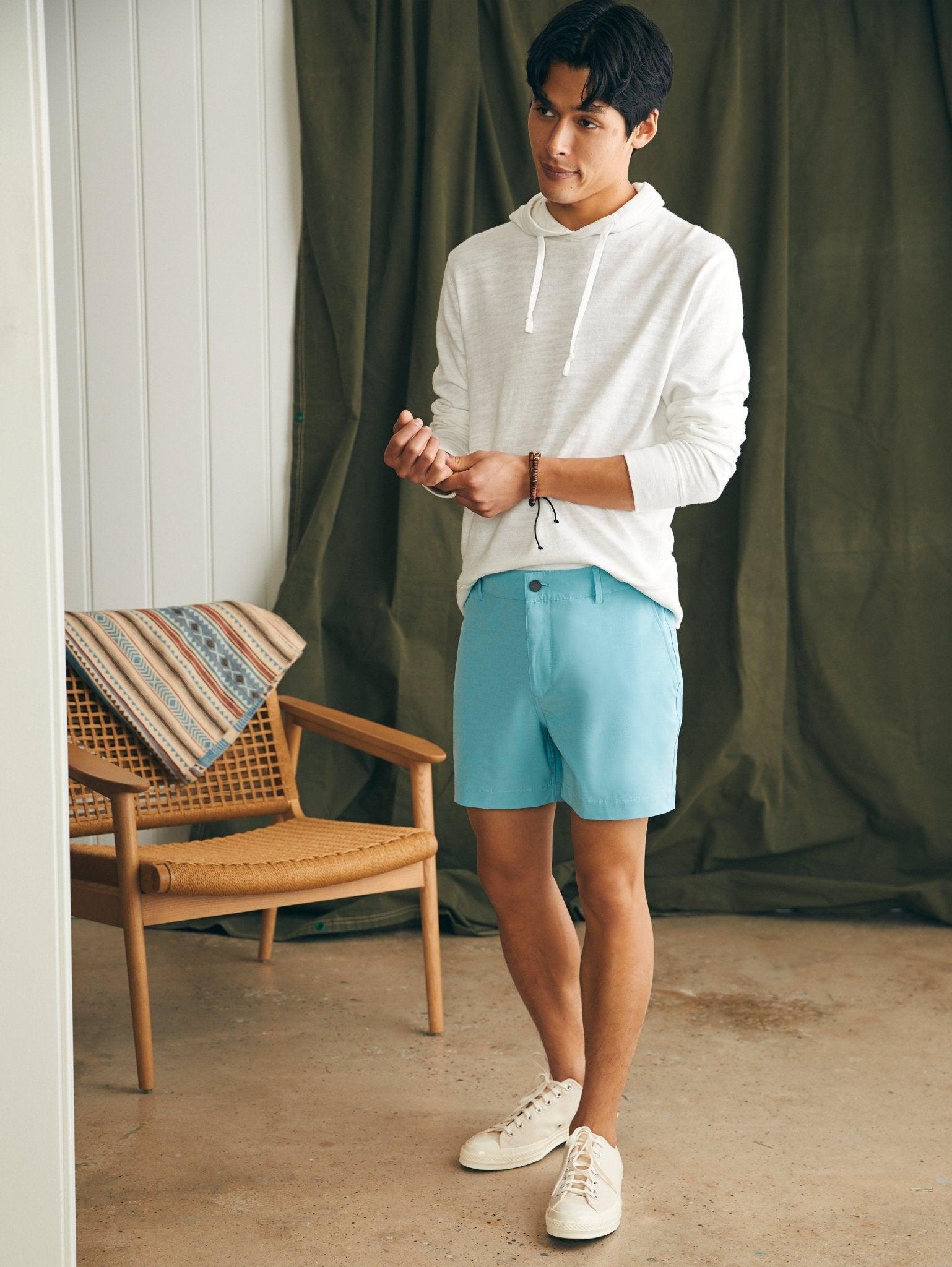 All Day Shorts (5" Inseam) - Turquoise Sky Male Product Image