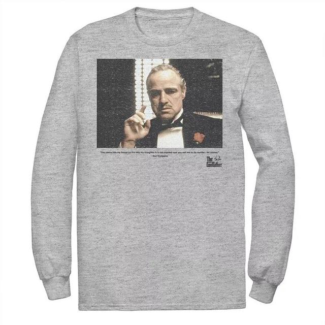 Mens The Godfather The Don Tee Athletic Grey Product Image