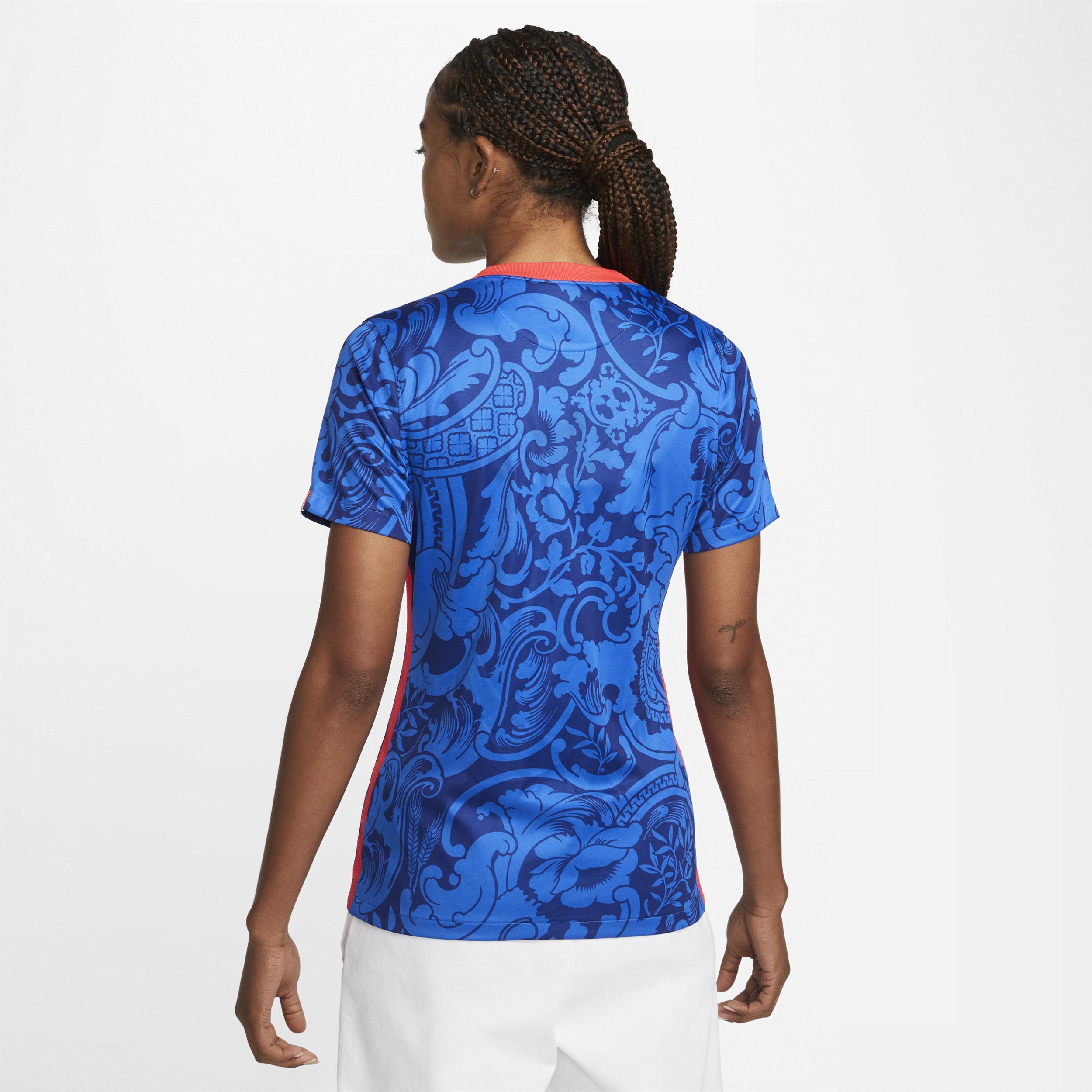 FFF 2022 Stadium Home Nike Women's Dri-FIT Soccer Jersey Product Image