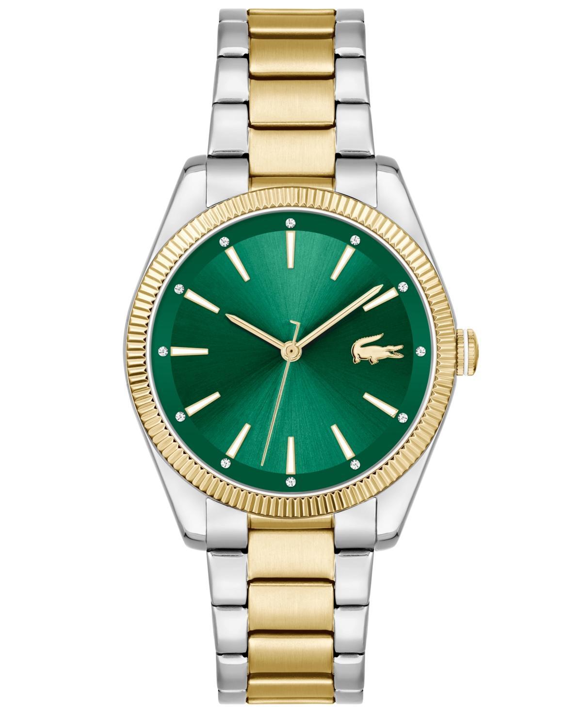 Lacoste Womens Capucine Quartz Analog Two Tone Stainless Steel Bracelet Watch Product Image