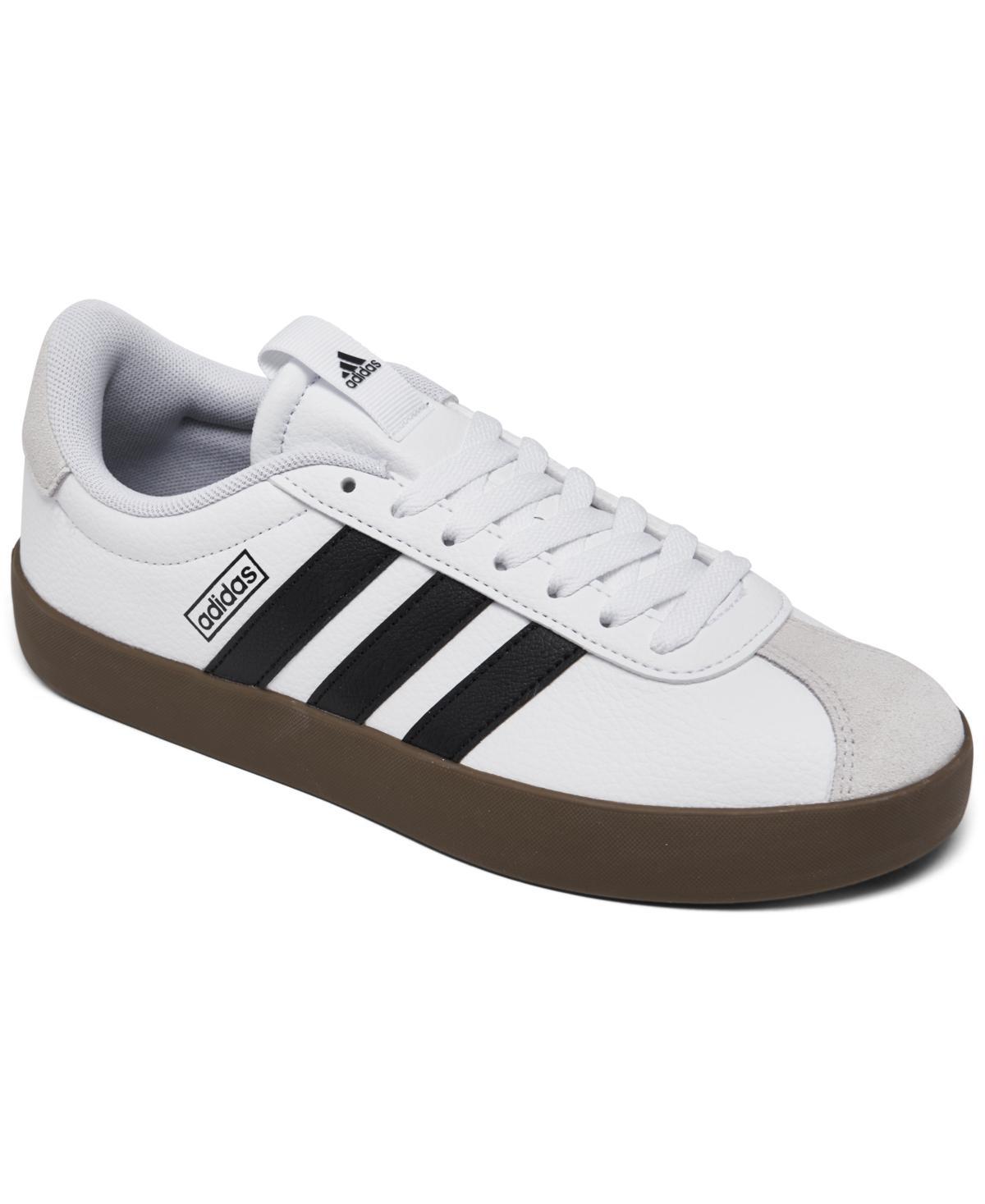 adidas Womens Vl Court 3.0 Casual Sneakers from Finish Line - Core Black, White Product Image